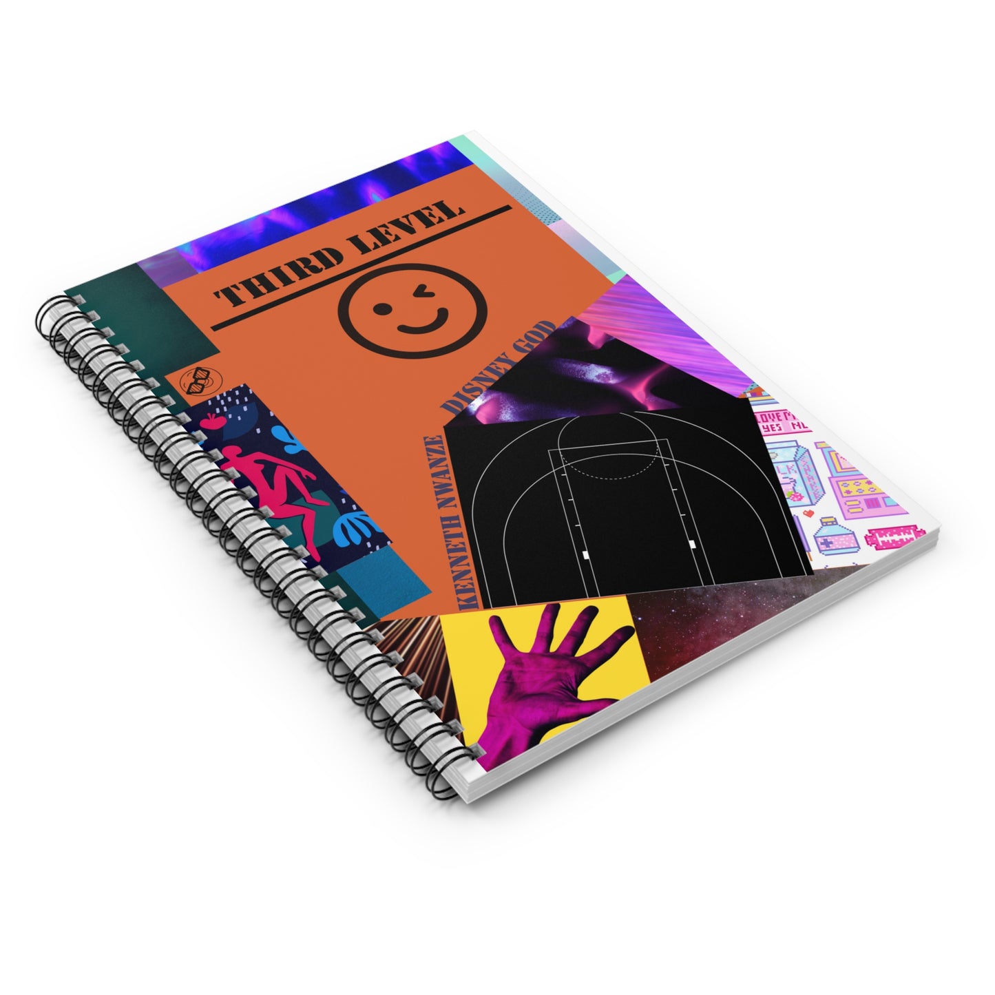 Spiral Notebook - Ruled Line "Third Level Book Cover"