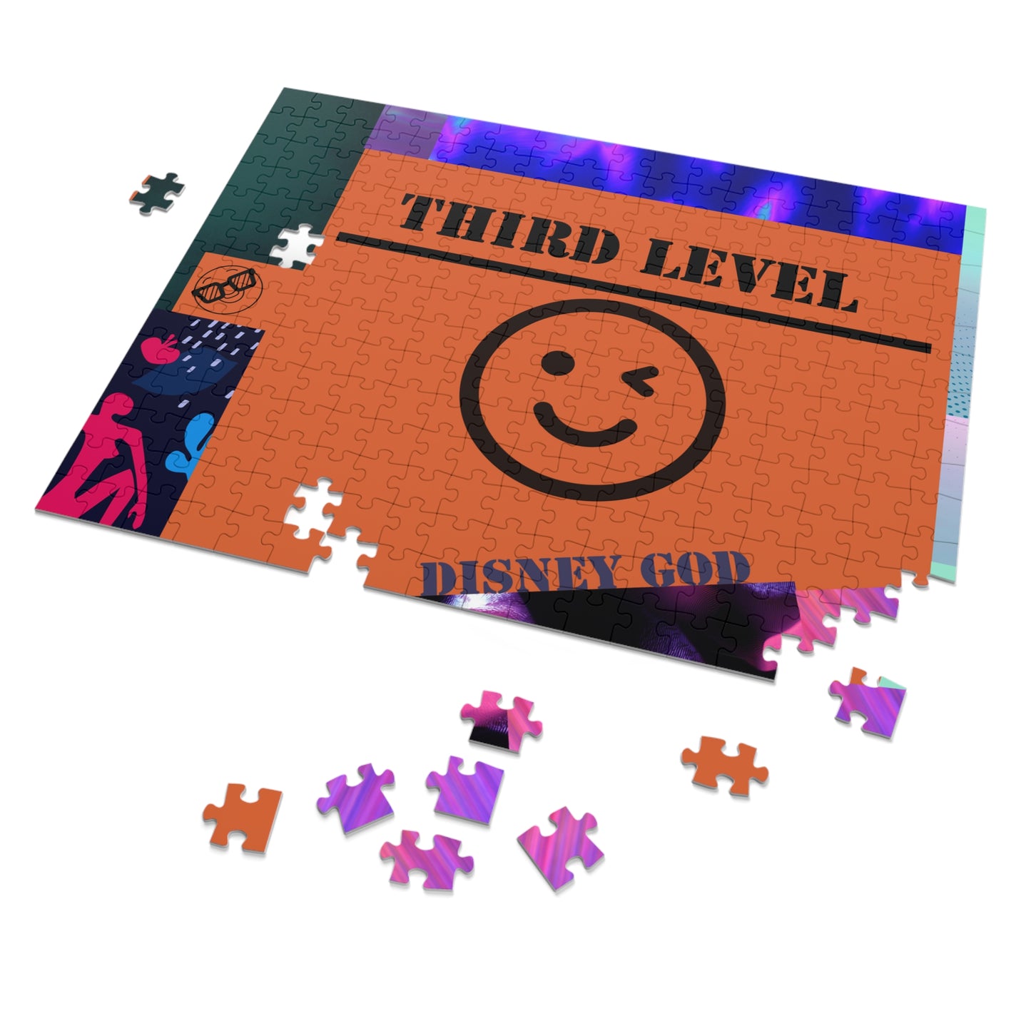 Jigsaw Puzzle (30, 110, 252, 500,1000-Piece) "Third Level Book Cover"