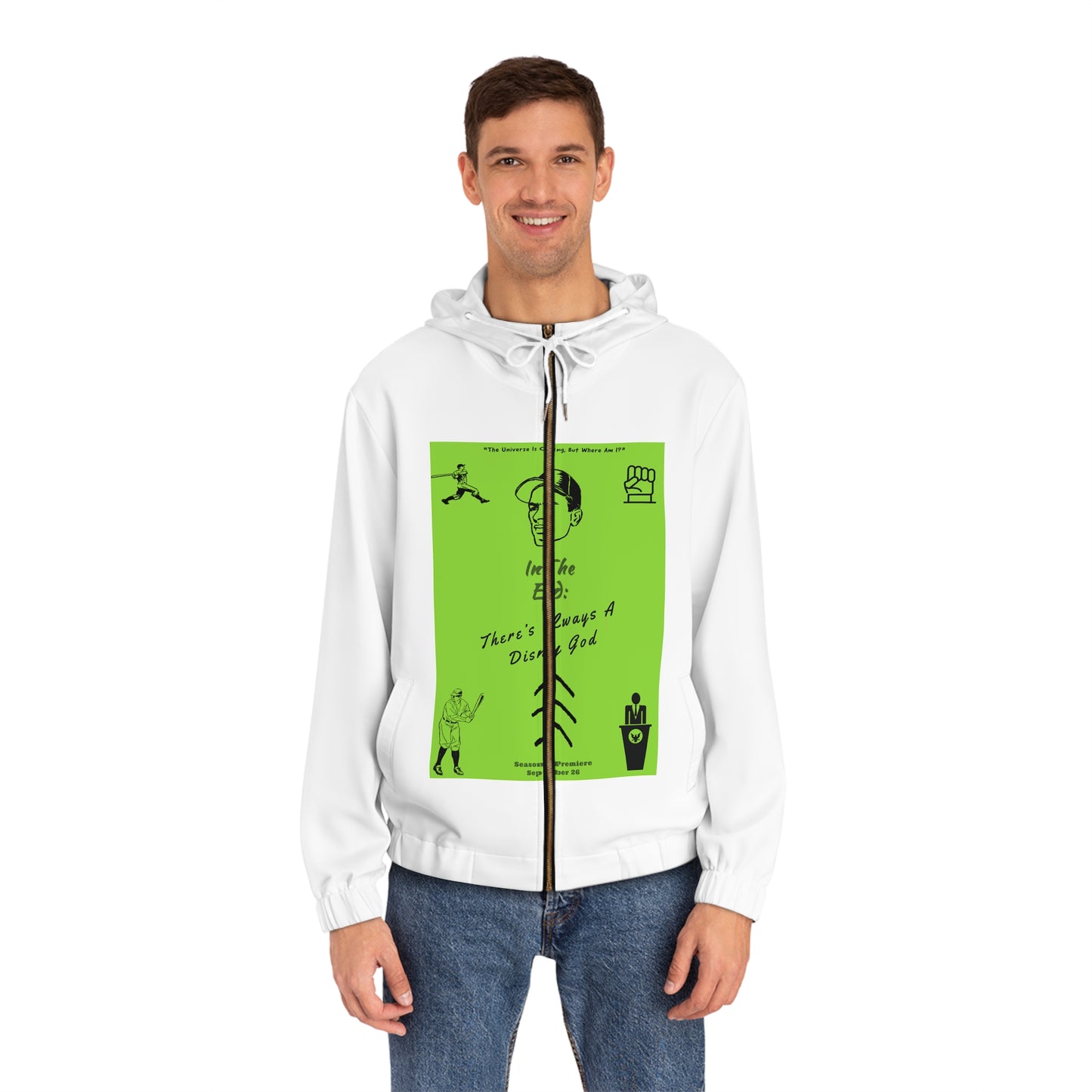 Men's Full-Zip Hoodie (AOP)