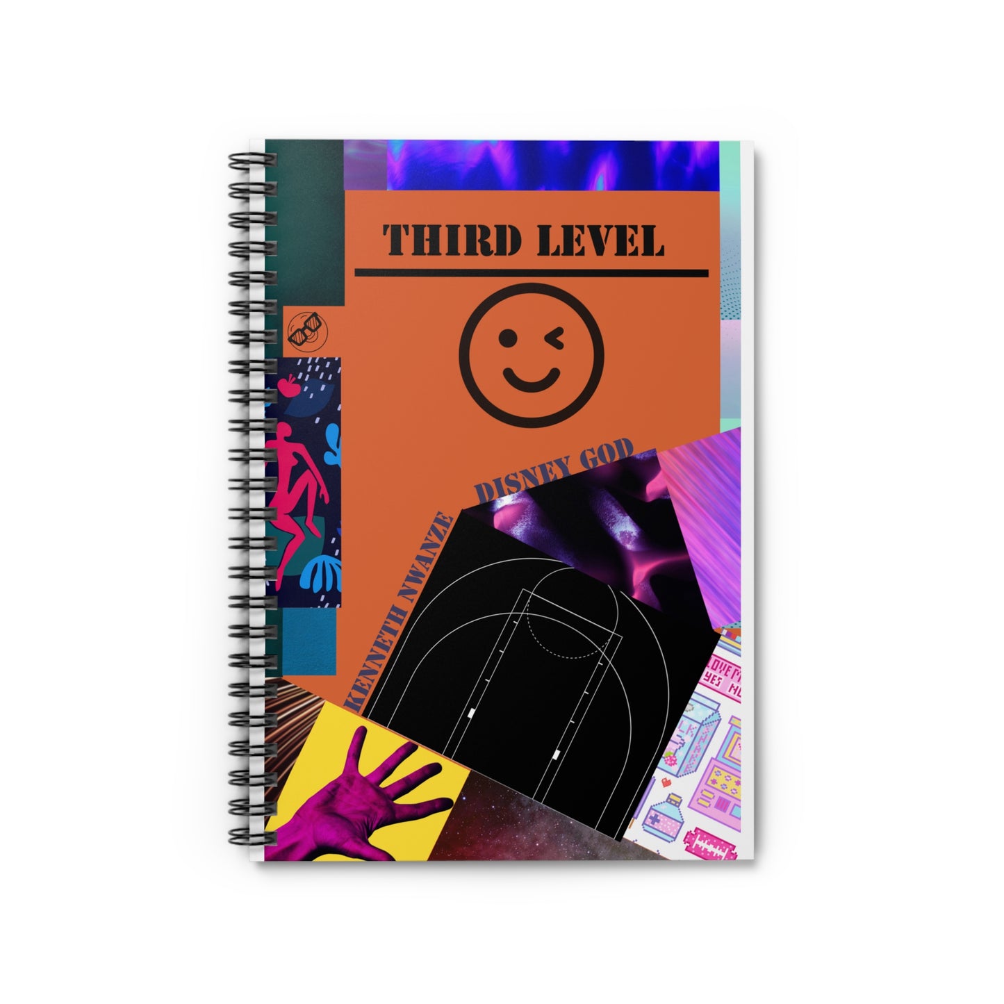 Spiral Notebook - Ruled Line "Third Level Book Cover"