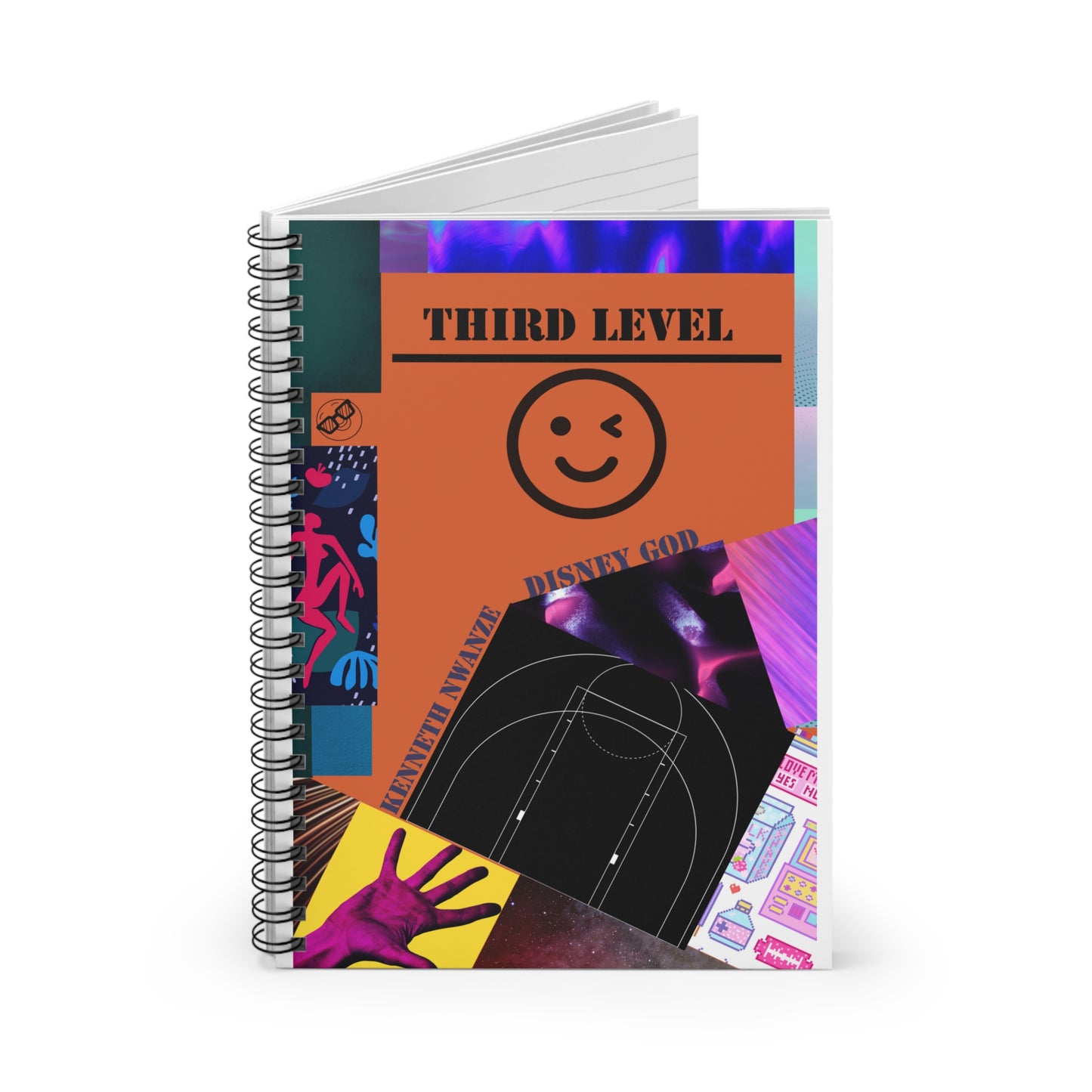 Spiral Notebook - Ruled Line "Third Level Book Cover"